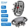 Fascia Gun High Frequency Vibration Body Massager With Multiple Heads 18