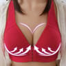 Wireless Push Up Front Closure Bra With Full Coverage For Big Busts 5