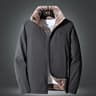 Windproof Fleece Winter Jacket For Men Casual Outdoor Coat 6