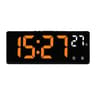 Voice Activated Digital Alarm Clock With Temperature Dual Alarm Snooze And Night Mode 9