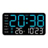Extra Large LED Wall Clock With Temperature Timer And Date Display 4