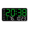Extra Large LED Wall Clock With Temperature Timer And Date Display 5