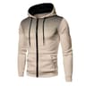 Mens Zip Up Fleece Bomber Jacket Hooded Casual Coat 15