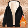 Womens Fleece Lined Zip Up Hoodie With Pockets 8
