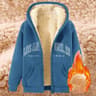 Womens Fleece Lined Zip Up Hoodie With Pockets 18