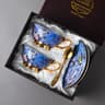 Luxury Bone China Tea And Coffee Set With Elegant Bird Design 9