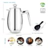 Double Wall Stainless Steel French Press Coffee Maker 5
