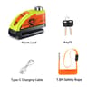 Alarm Disc Padlock Waterproof 120 DB Motorbike Wheel Lock 8