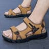 Classic Leather Mens Sandals Comfortable Outdoor Summer Shoes 7