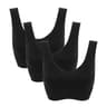 Plus Size Seamless Sports Bra Set With Pads Wireless Comfort Fit 16