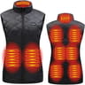 Womens Heated Winter Vest USB Infrared Thermal Jacket 7