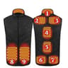 Smart USB Heated Vest With Adjustable Temperature For Winter 9