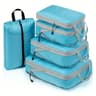 Travel Compression Packing Cubes Set Foldable Luggage Organizer Bags 13