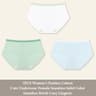 Women Seamless Cotton Brief Panties 3 Piece Set 10