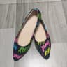 Women Pointed Toe Flat Ballerina Shoes 6