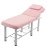 Adjustable Massage Table With Backrest Memory Foam  Storage Shelf 7
