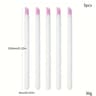 Ultra Thin Pink Nail Art Liner Brushes Set 5 Pcs 17