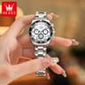 Womens Luxury Quartz Watch With Date And Luminous Display 6