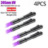 Portable 395nm UV Flashlight With Pocket Clip 12