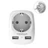 EU Power Strip With USB And AC Outlets 5