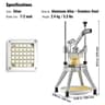Heavy Duty Commercial Vegetable And Fruit Dicer Cutter 6