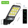 Solar Motion Sensor Wall Lamp For Outdoor Lighting 5
