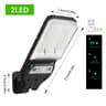 Solar Motion Sensor Wall Lamp For Outdoor Lighting 6