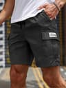 Mens Casual Loose Fit Shorts With Big Pockets 7