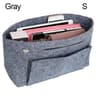 Elegant Felt Handbag Organizer For Women Travel Bag Insert And Purse Liner 8