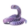 3D Printed Snake Figurine With Movable Joints Life Like Desktop Ornament 10