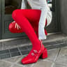 Womens Super Elastic Slim Pantyhose For All Seasons 8