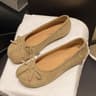 Womens Japanese Style Tabi Leather Flats With Split Toe Design 20