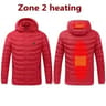Smart Heated Winter Parka Jacket With Adjustable USB Heating And Thermostat Control 7