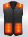 Smart USB Heated Jacket With 5 Or 9 Zone Heating System 12