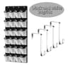 Over The Door Hanging Shoe Organizer With 24 Mesh Pockets 8