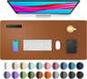Large Waterproof PU Leather Desk Mat 7