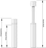Aluminum Graphics Card Support Bracket 9