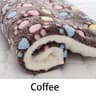 Cozy Flannel Pet Sleeping Mat For Dogs And Cats 8
