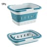 Foldable Laundry Basket With Handle Portable Space Saving Tub 7