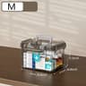 Transparent Medicine Organizer Box With Tray 6