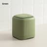 Keep Your Workspace Neat And Efficient With This Double Barrel Desktop Trash Can With Lid Featuring 9