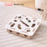 Felt Puzzle Box Cat Toy With Rolling Ball 10