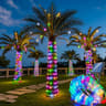 Solar String Lights Outdoor Waterproof LED Rope Lamp 8