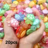Mini Luminous Turtle Ornaments Set For Home Decor And Kids Toys 6