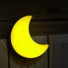 LED Moon Night Light Wall Lamp Plug In For Children Room Bedroom Living Room Decor 6
