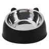 Inclined Stainless Steel Pet Food And Water Bowl For Cats And Small Dogs 6