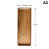 Solid Wood Food Tray For Snacks And Tea 8