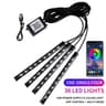RGB Neon LED Car Interior Ambient Light Kit With App And Remote Control 13