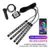RGB Neon LED Car Interior Ambient Light Kit With App And Remote Control 14