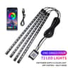 RGB Neon LED Car Interior Ambient Light Kit With App And Remote Control 17